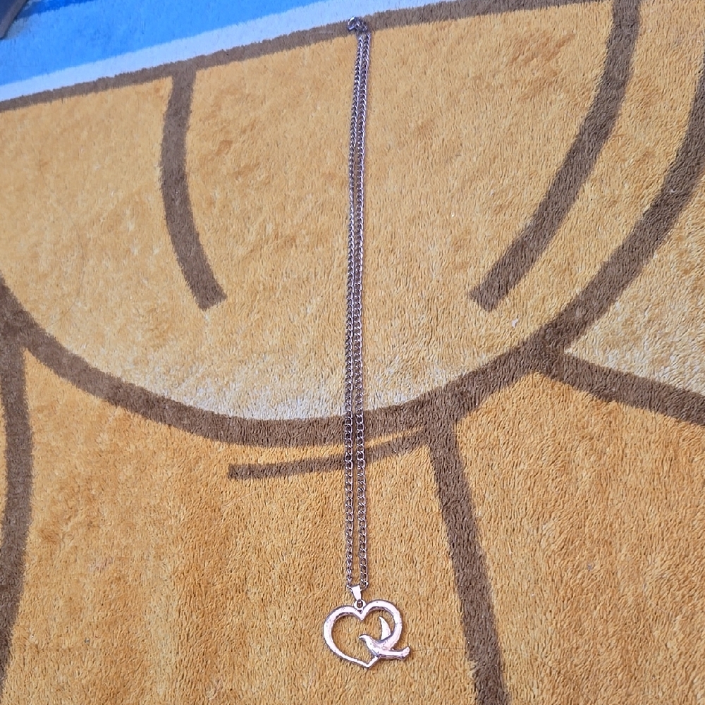 Elegant Heart Pendant Necklace